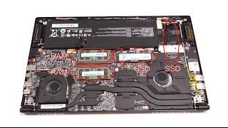 MSI Modern 15 ASummit B15 Series SSD amp RAM Upgrade Tutorial [upl. by Hartman782]