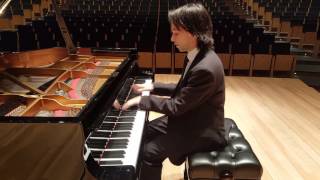 11 year old George plays incredible Beethoven quotWaldsteinquot Sonata at the train station [upl. by Narrat]