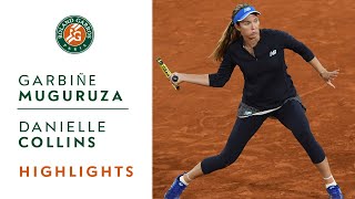 Garbiñe Muguruza vs Danielle Collins  Round 3 Highlights  RolandGarros 2020 [upl. by Montana582]