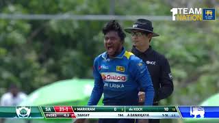 1st ODI Highlights  Sri Lanka vs South Africa at Dambulla [upl. by Aneelas704]