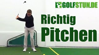 Der Pitch beim Golf  Richtig pitchen [upl. by Adnoved343]