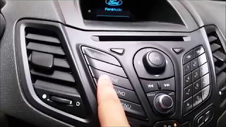 How To Enter Ford Fiesta Radio Code [upl. by Morrison]