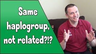 Why two men with the same haplogroup arent related  Genetic Genealogy [upl. by Sofko885]