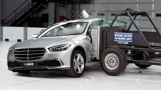 The CrashProof S  2021 Mercedes Benz S Class Safety Systems Explained [upl. by Assiruam]