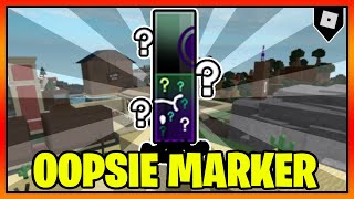 How to get the quotOOPSIE MARKERquot in FIND THE MARKERS  Roblox [upl. by Anilasor579]