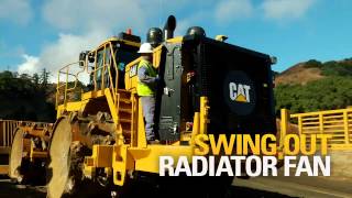 Cat® 836K Compactor Serviceability [upl. by Aihsik]