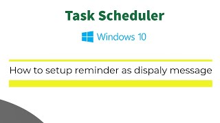 How to Set Reminder in Windows [upl. by Ajna101]