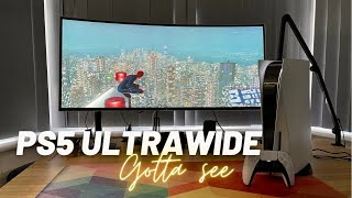 PS5 UltraWide Monitor Gaming [upl. by Hsemar]