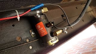 Installing an electric fuel pump [upl. by Scornik216]