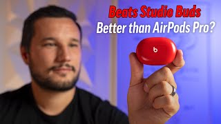 Beats Studio Buds Review after 1 Week of Use INCREDIBLE [upl. by Aisan587]