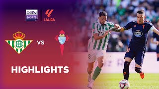 Real Betis v Celta Vigo  LaLiga 2425  Match Highlights [upl. by Ait]