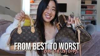 My ENTIRE LOUIS VUITTON BAG Collection  Ranked From WORST to BEST [upl. by Ketti]