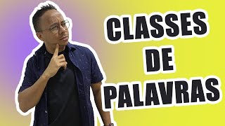 CLASSES DE PALAVRAS  AULA COMPLETA [upl. by Tatiania110]