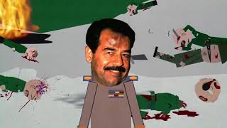 Eric Cartman VS Saddam Hussein  Epic Battle in HD [upl. by Mortimer]