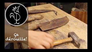 Restauration doutils rouillés [upl. by Bhatt242]