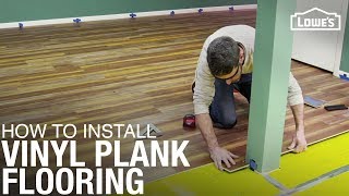 How To Install Waterproof Vinyl Plank Flooring  DIY Flooring Installation [upl. by Ainotna]