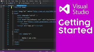 How to create HTML project in Visual Studio 2019 [upl. by Kapeed]