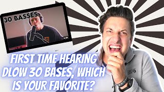 Will Reacts  Dlow  1 BEATBOXER  30 BASSES [upl. by Dranel]