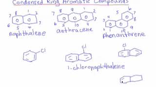 130 Polycyclic Aromatic Compounds Naphthalene Anthracene amp Phenanthrene [upl. by Ernaldus]