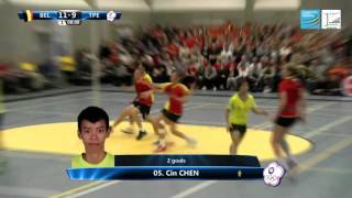 World Korfball Championships 2015  Belgium v Chinese Taipei  Extended Highlights [upl. by Colburn521]