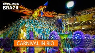 Brazil Carnival The Rio de Janeiro parade in 1 minute [upl. by Atnahs]