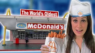 We visit The Worlds OLDEST McDonalds 🍟 [upl. by Petite]