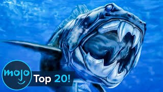 Top 20 Most Incredible Prehistoric Sea Monsters [upl. by Vanden690]