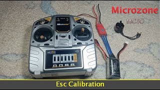 Microzone MC6C Esc Calibration for beginner  Microzone Mc6c Calibration [upl. by Gaudet]