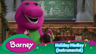 Barney  Holidays Medley Instrumental [upl. by Ramyar748]