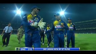 Highlights 7th ODI England in Sri Lanka 2014 [upl. by Hadeehuat516]