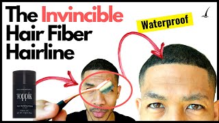 How to Use Hair Fibers to Build Your Hair Line [upl. by Drawd]