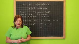 Giochi matematici Kangourou 2019 [upl. by Sussi]