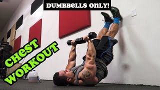 Intense 5 Minute Dumbbell Chest Workout 2 [upl. by Siletotsira]