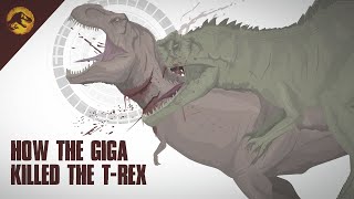 How the Giganotosaurus killed the TRex  InDepth Analysis  Jurassic World Dominion [upl. by Alison]