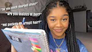 ASMR Asking You EXTREMELY Personal Questions Pt2 😋📝WRITING SOUNDS PEN NOMS [upl. by Immat923]