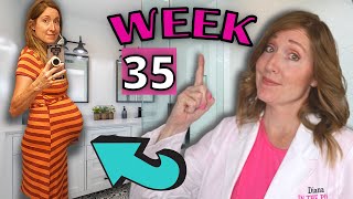 35 Weeks Pregnant  What to Expect at 35 Weeks in Months [upl. by Leopoldine]