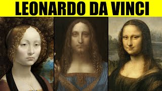 LEONARDO DA VINCI  Paintings and Biography  Renaissance Man [upl. by Eneroc877]