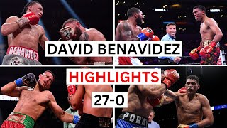 David Benavidez 270 Highlights amp Knockouts [upl. by Ramsay629]