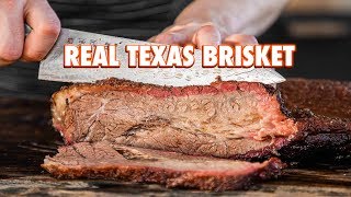 How To Make Texas Smoked Brisket Properly [upl. by Michale]