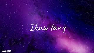 Nobita  Ikaw lang lyrics [upl. by Peg]