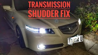 HOW TO FIX TRANSMISSION SHUDDER TUTORIAL [upl. by Bret92]