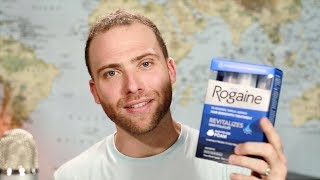 Im Officially BALDING MENS ROGAINE JOURNEY  How to Apply Rogaine [upl. by Nylave]