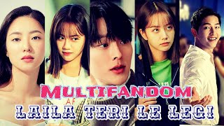 Laila Teri Le Legi  New Korean Mix Hindi Song 2021  MULTIFANDOM❤️ [upl. by Cartie431]