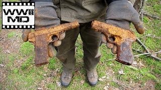 World War II Metal Detecting  German Guns  Eastern Front Battlefield Relic Hunting [upl. by Enelyad]