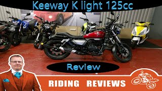 keeway klight 125 review 2020 [upl. by Nahgeam]