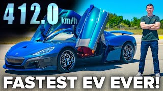 Rimac Nevera review Worlds fastest EV with 258mph top speed [upl. by Trevor441]