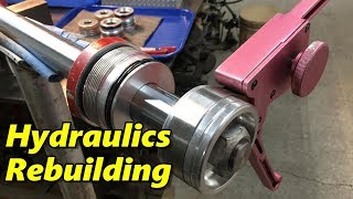 SNS 217 Rebuilding Hydraulic Cylinders [upl. by Clair]