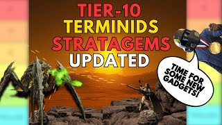 UPDATED BUGS TIER 10 STRATAGEMS RANKED TIERLIST  Helldivers 2 [upl. by Faubert]