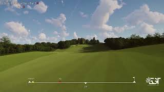 Pitreavie Golf Club  Hole 1 [upl. by Kipp]