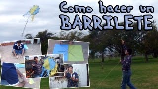 Como hacer un barrilete Cometa papalote [upl. by Ailhat]